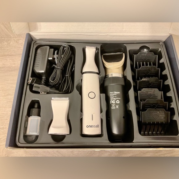Oneisall Other - ONEISALL. Pet clipper Model X2 + N5 Cordless stainless steel. Oneisall Professi